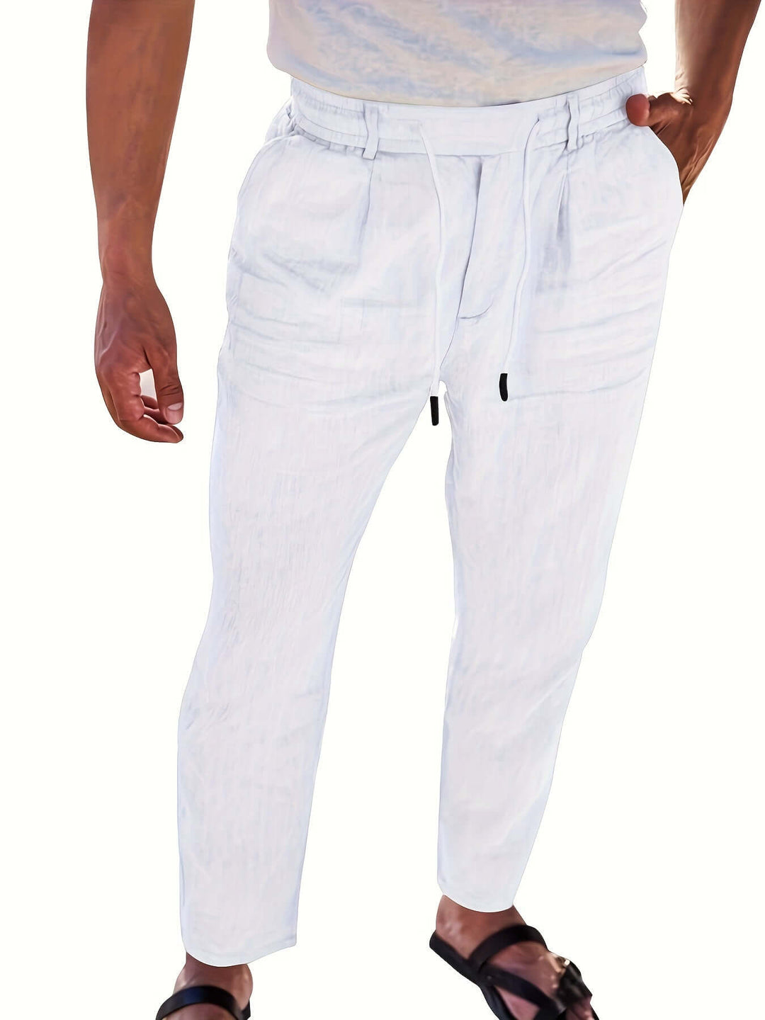 Men's Relaxed Fit Drawstring Pants