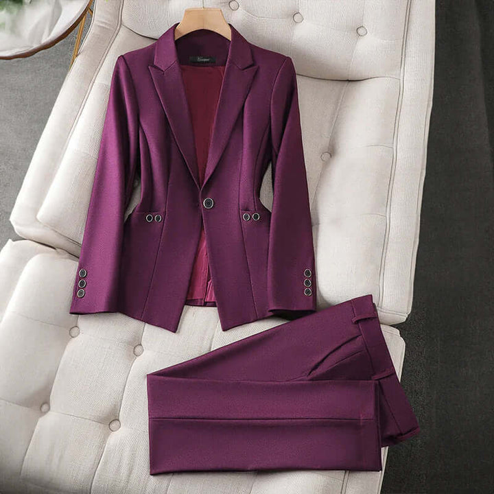Women's Tailored Blazer and Trouser Set