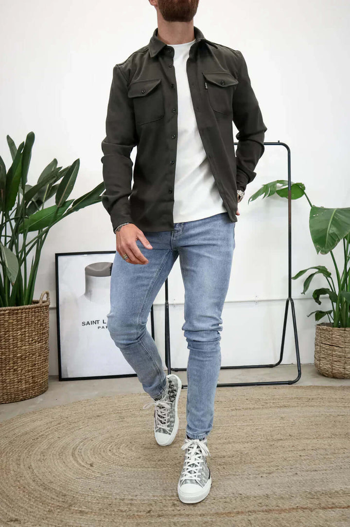 Men's Premium Overshirt - Versatile & Stylish