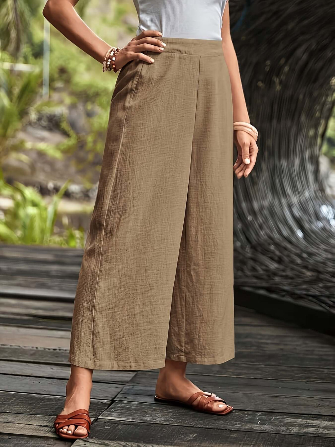 Women's Wide-Leg Trousers