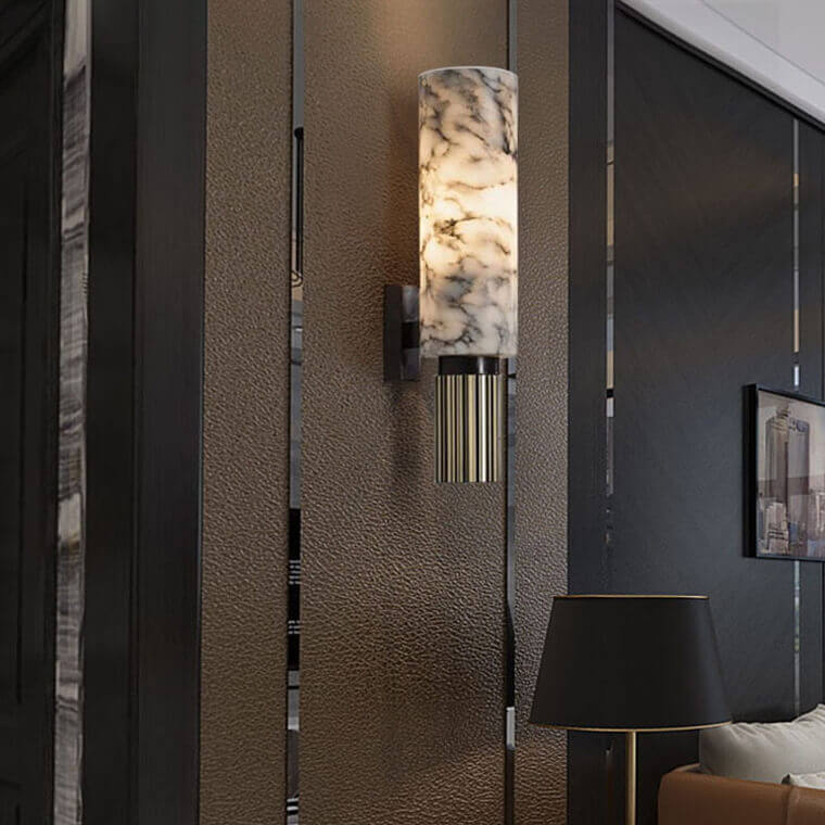 Elegant Marble Wall Lamp