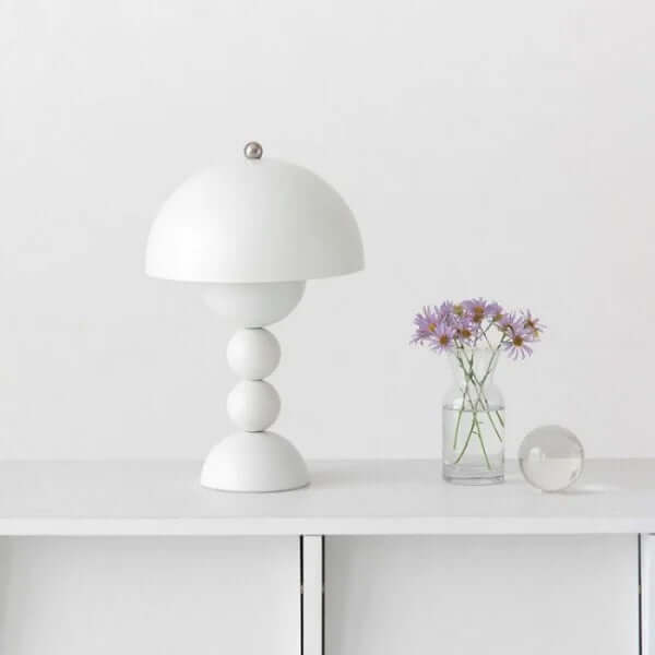 Portable Acrylic Flower Bud Table Lamp