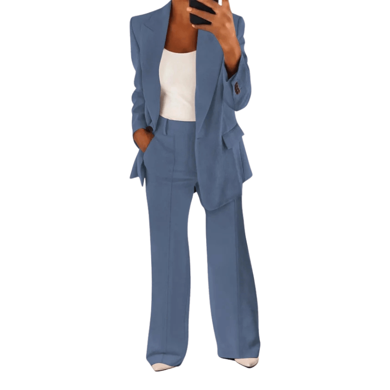 Elegant Blazer and Trousers Set