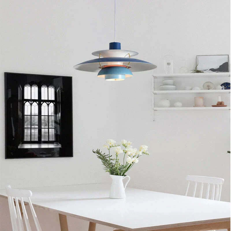 Modern LED Pendant Light with Shade