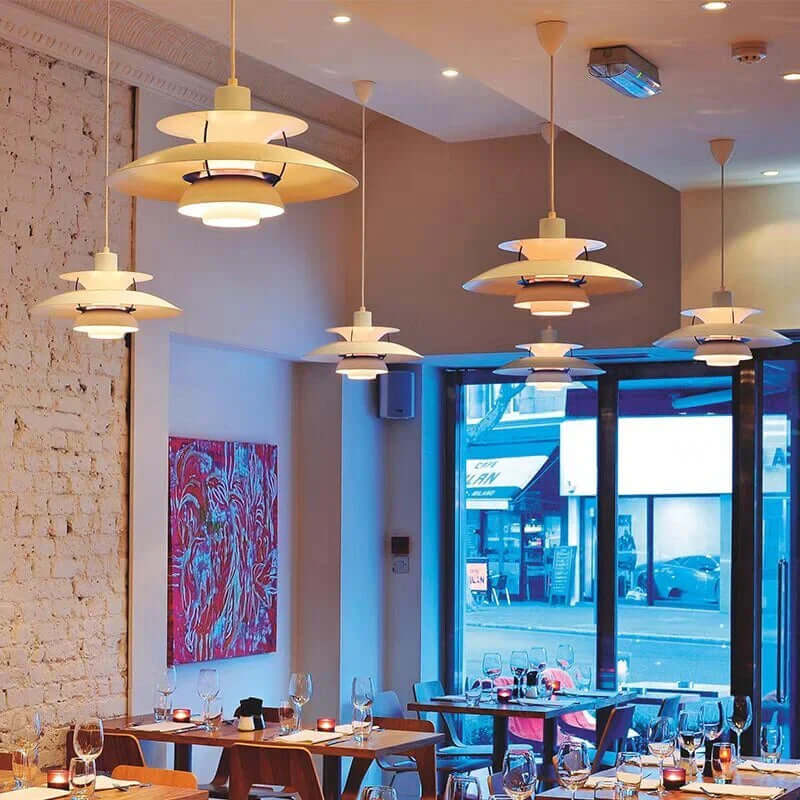 Modern LED Pendant Light with Shade
