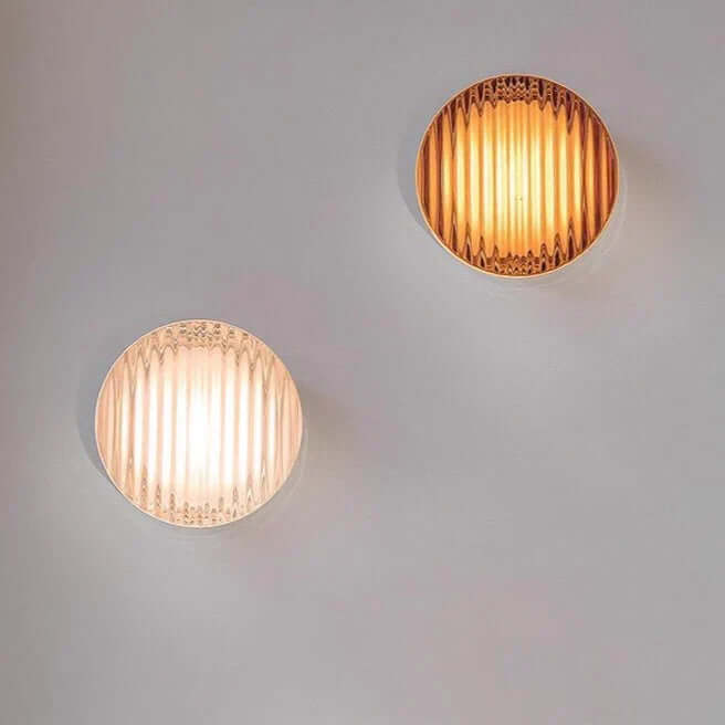 Modern Round LED Wall Light - Indoor/Outdoor