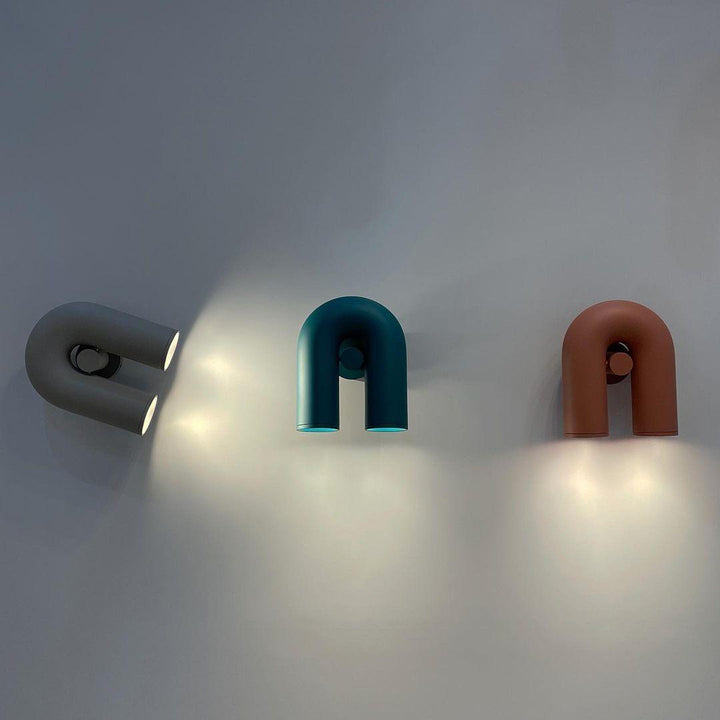 Adjustable U-Shaped Wall Lamp