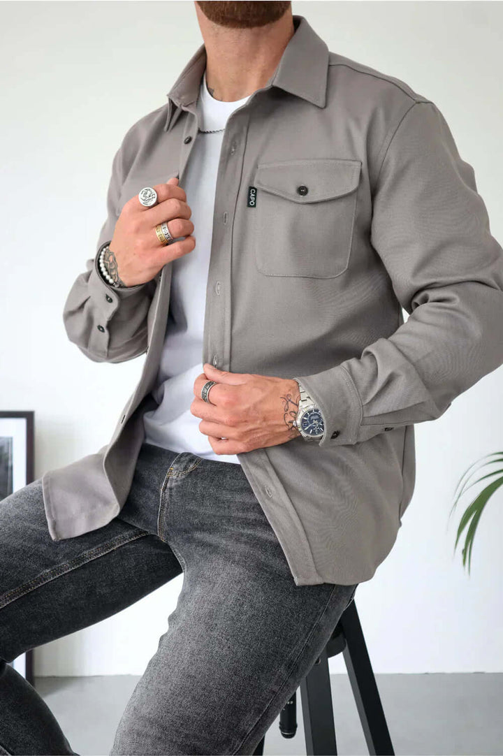 Men's Premium Overshirt - Versatile & Stylish