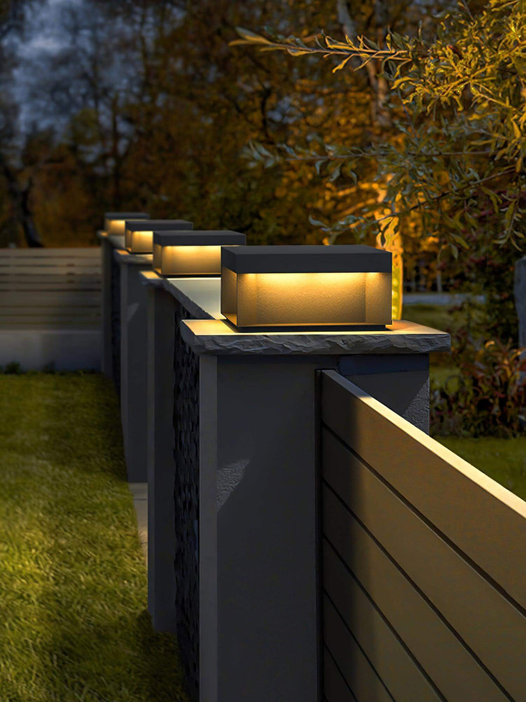Solar Outdoor Post Light - Weatherproof IP65