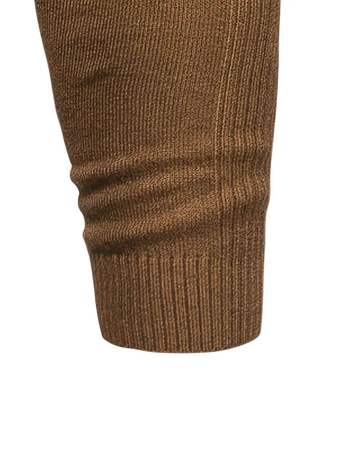 Men's Turtleneck Jumper - Warm Winter Pullover