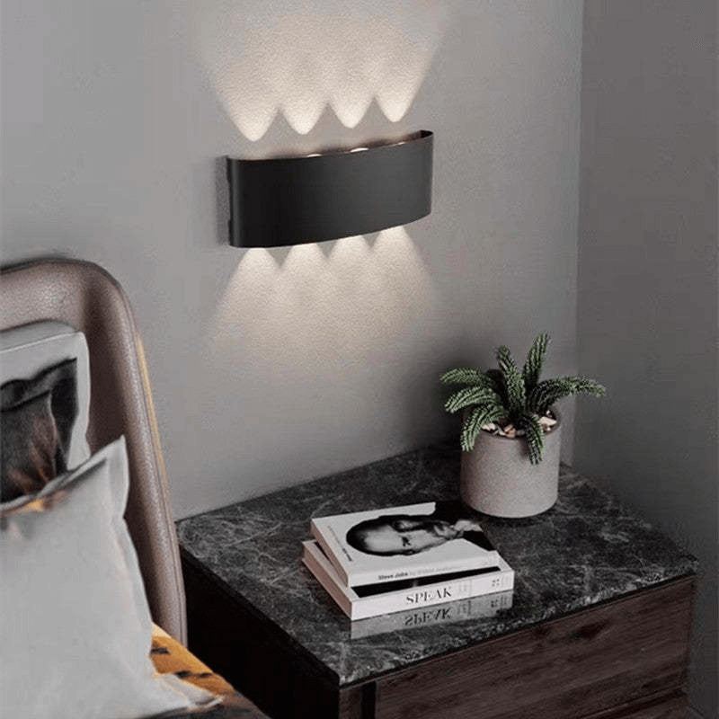Modern LED Wall Sconce Light - Indoor/Outdoor