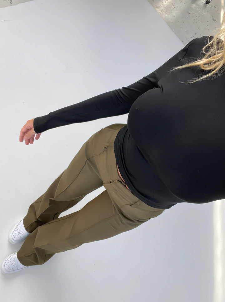 Women's Elegant High-Waisted Trousers
