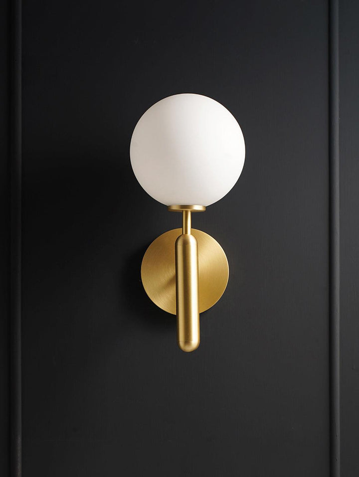Modern Glass Wall Sconce - Elegant Lighting Fixture