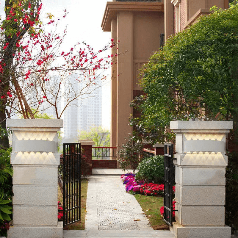 Modern LED Wall Sconce Light - Indoor/Outdoor