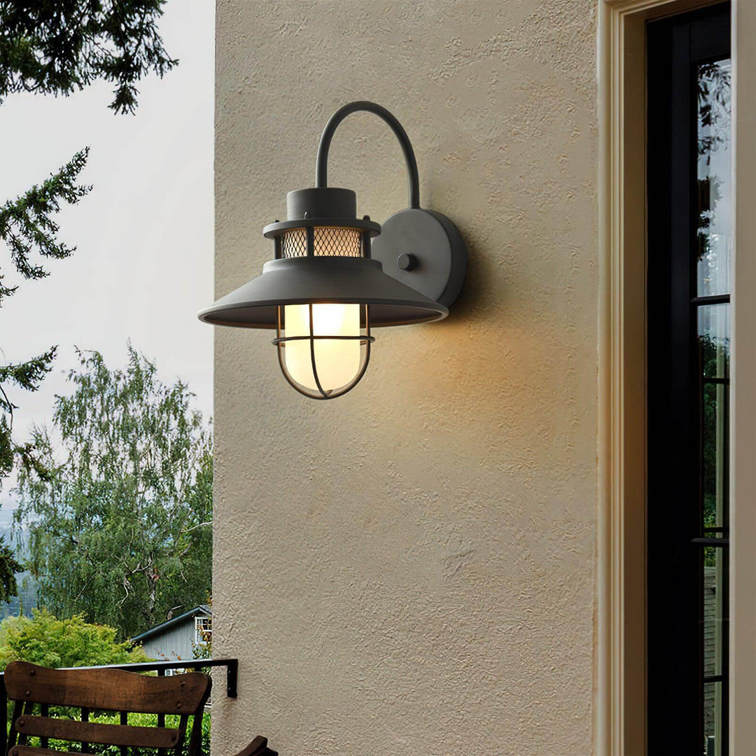 Outdoor Wall Lamp with IP65 Moisture Protection