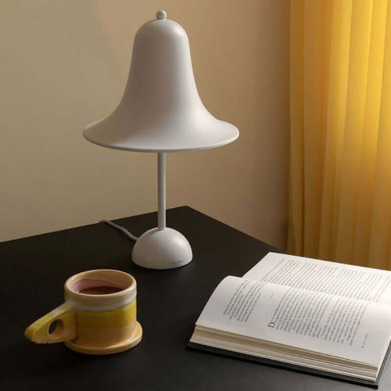 Cordless Table Lamp with Classic Cap Design