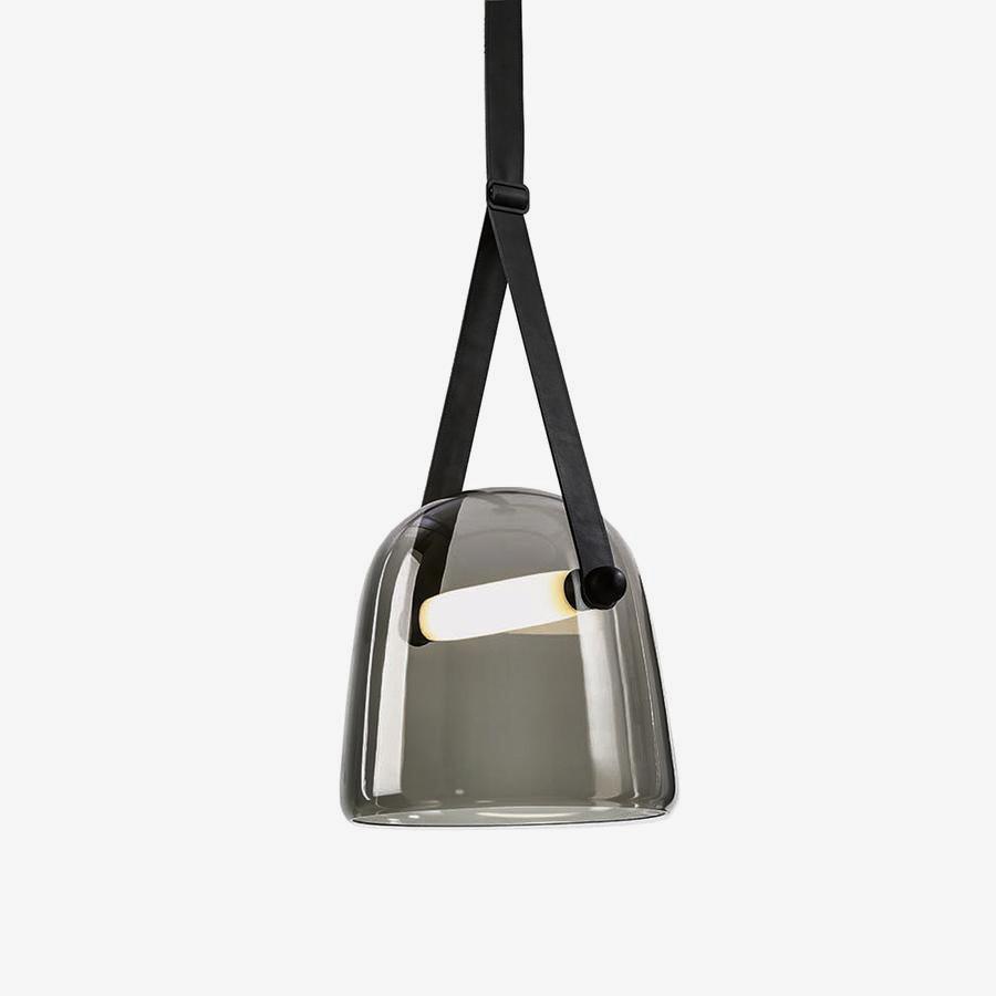 Modern Pendant Lamp with Metal Accents