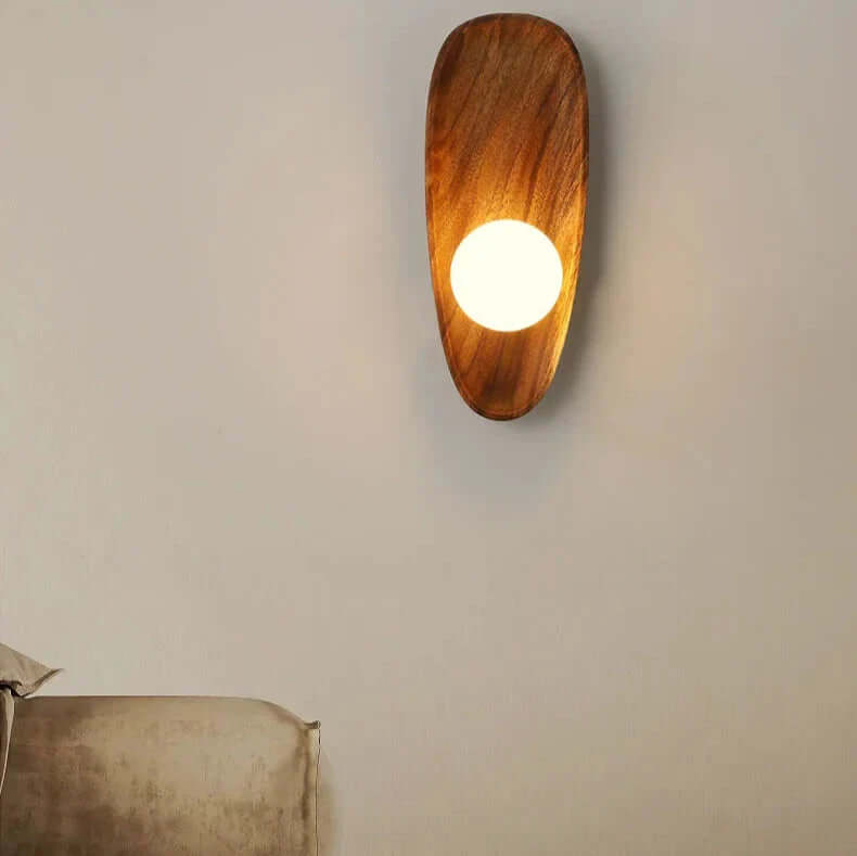 Wooden Wall Lamp
