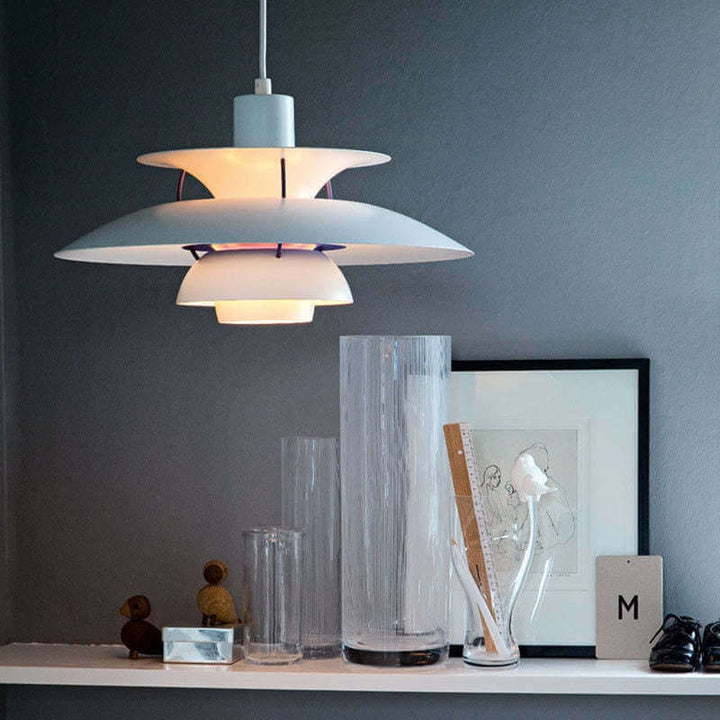 Modern LED Pendant Light with Shade