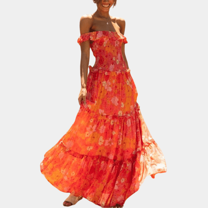 Boho Maxi Dress - Flowy Summer Dress