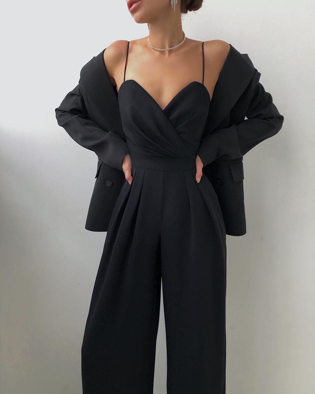 Women's Elegant High-Waist Jumpsuit