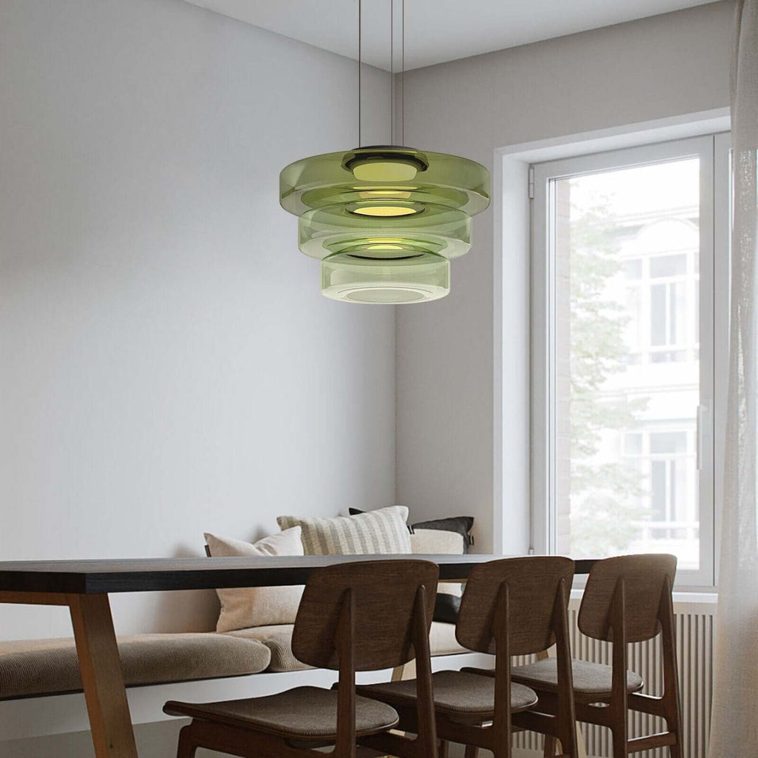 Modern Glass Pendant Light Fixture