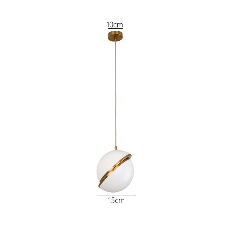 Modern Crescent Pendant Lamp