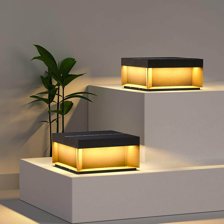 Solar Outdoor Post Light - Weatherproof IP65