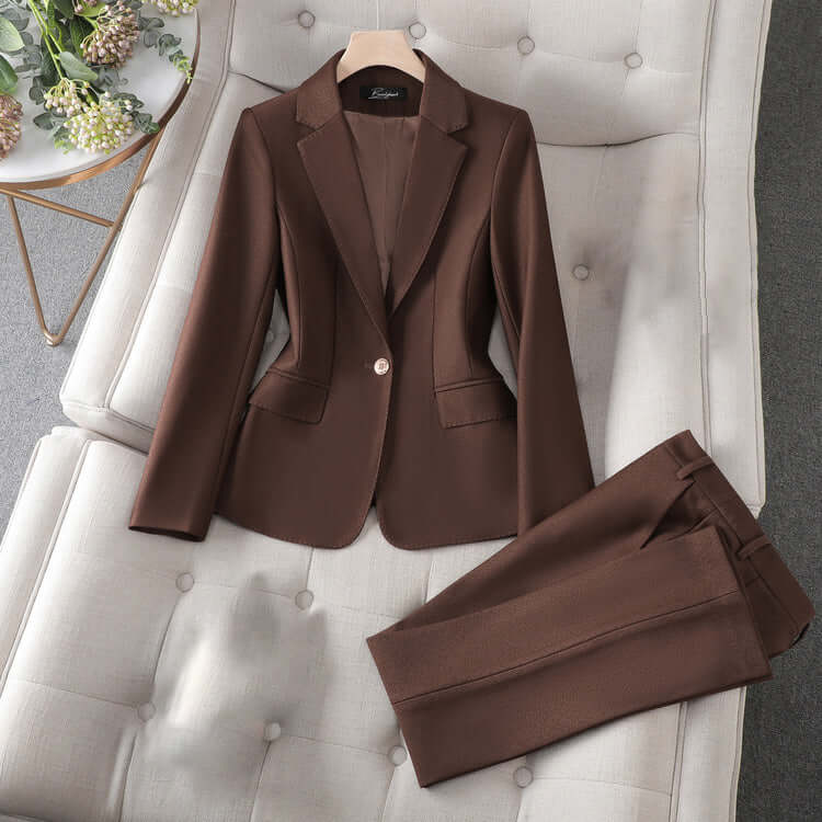 Women's Tailored Blazer and Pants Set