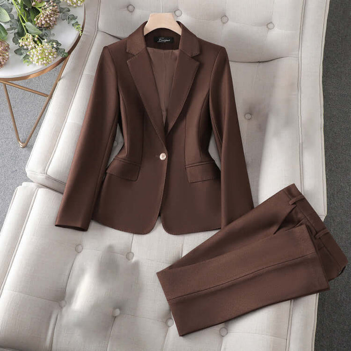 Women's Tailored Blazer and Pants Set