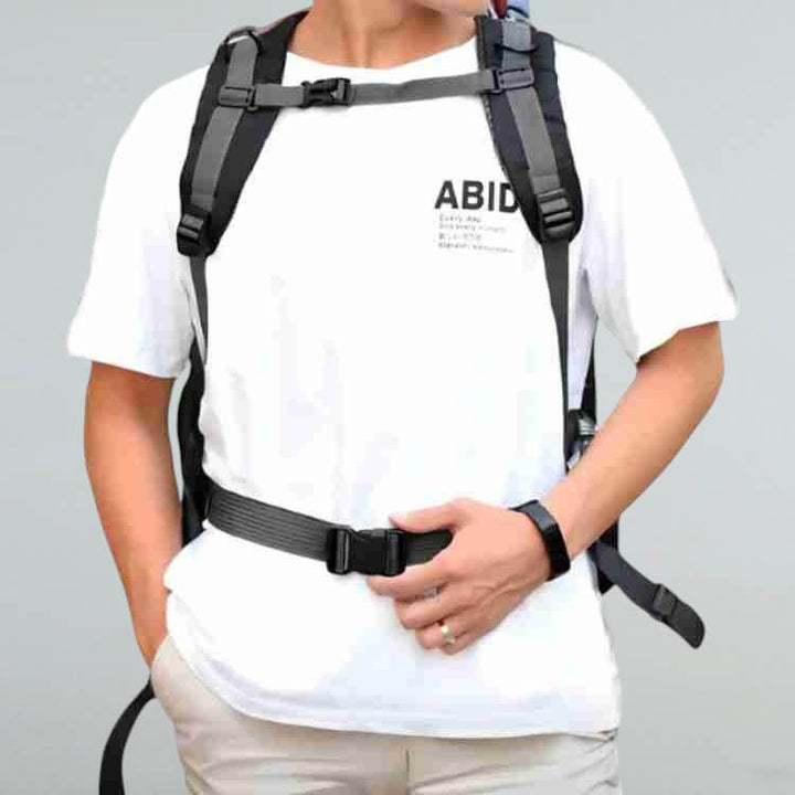 "40L waterproof hiking backpack with multiple compartments, adjustable straps, and durable design for outdoor adventures."