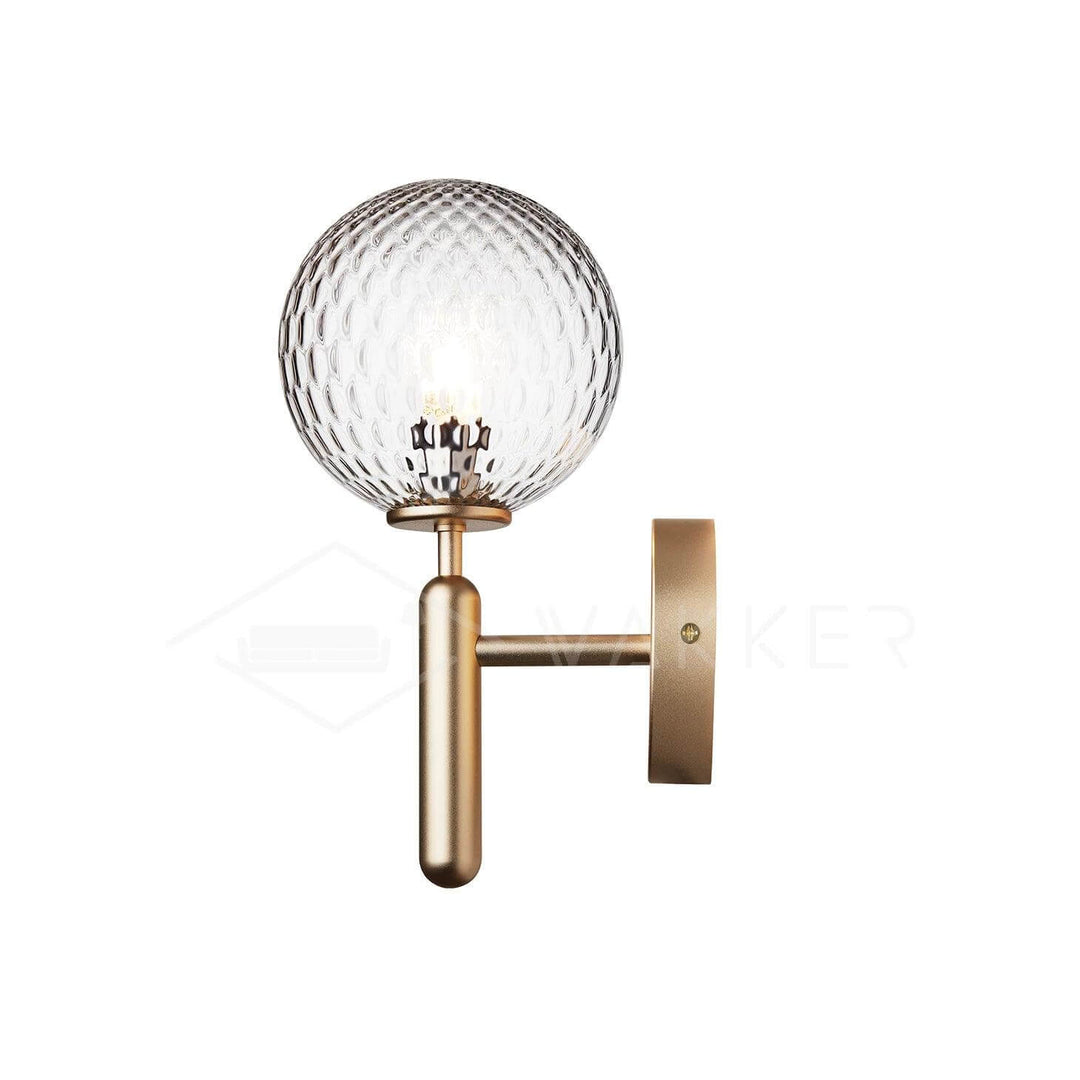 Modern Glass Wall Sconce - Elegant Lighting Fixture