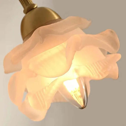 Flower Petal Glass Wall Lamp