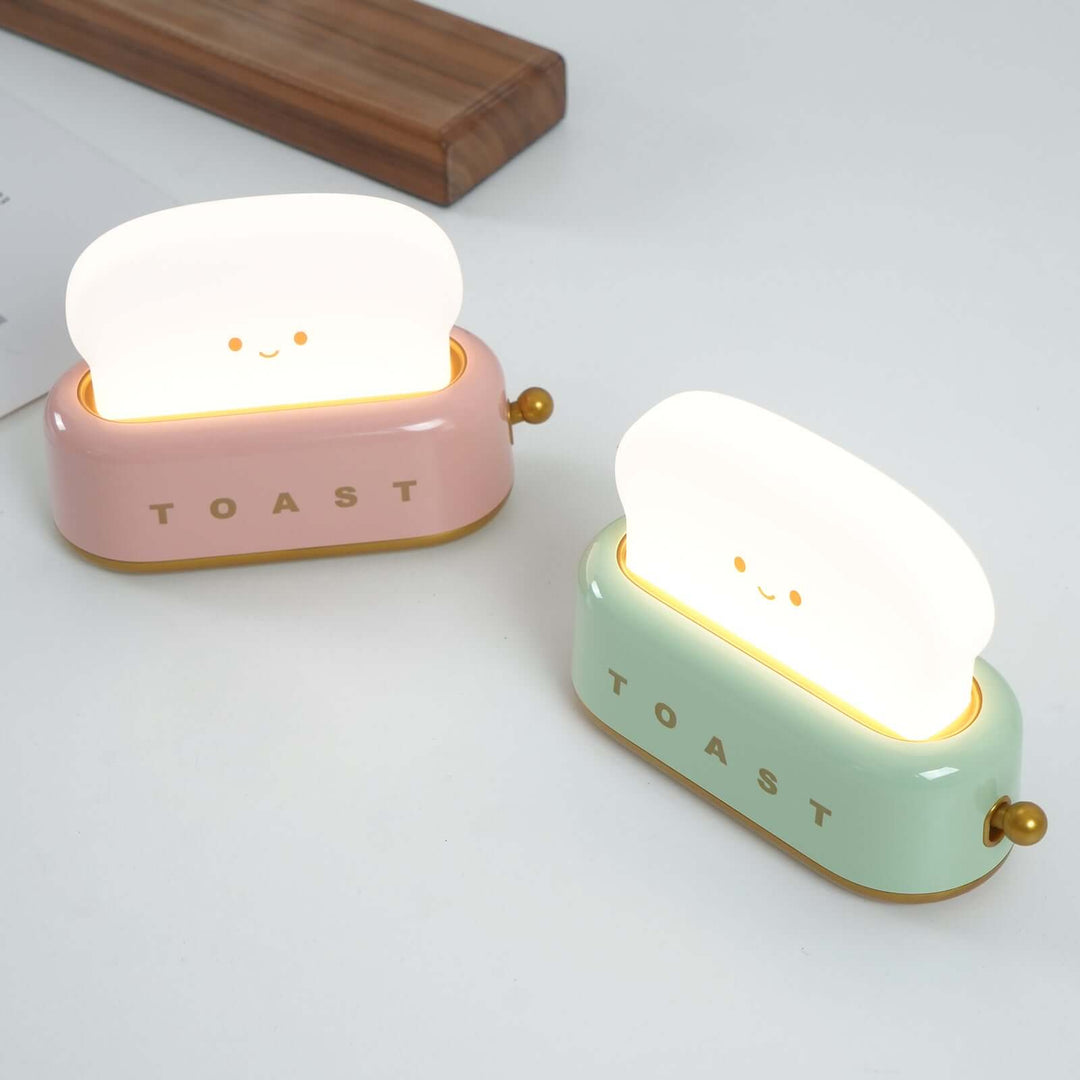 Rechargeable Toaster Lamp, Battery Desk Light