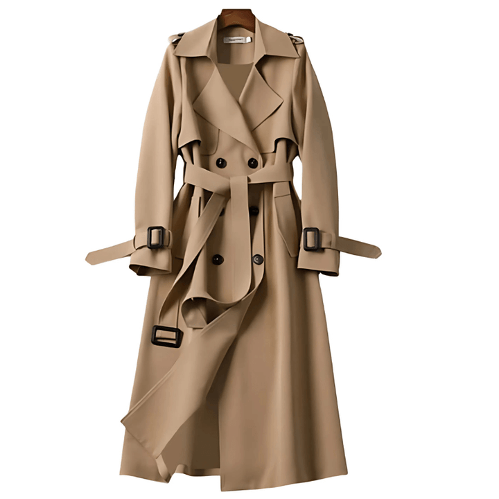 Women's Double-Breasted Trench Coat