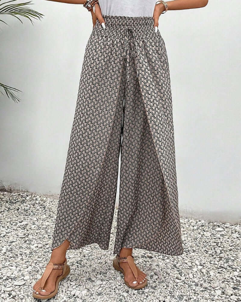 Women's Breathable Tulip Wide Leg Trousers