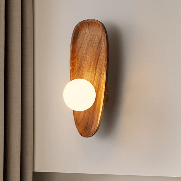 Wooden Wall Lamp
