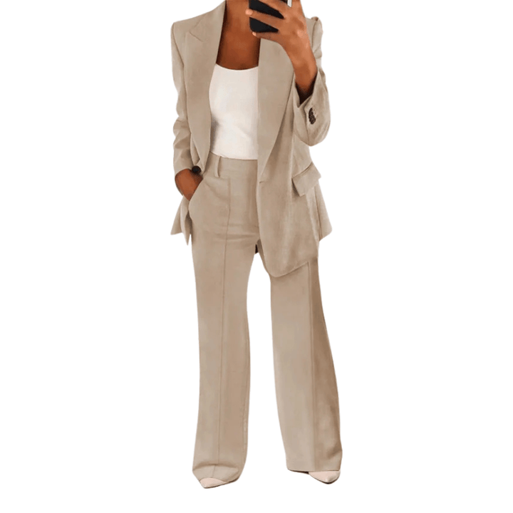 Elegant Blazer and Trousers Set