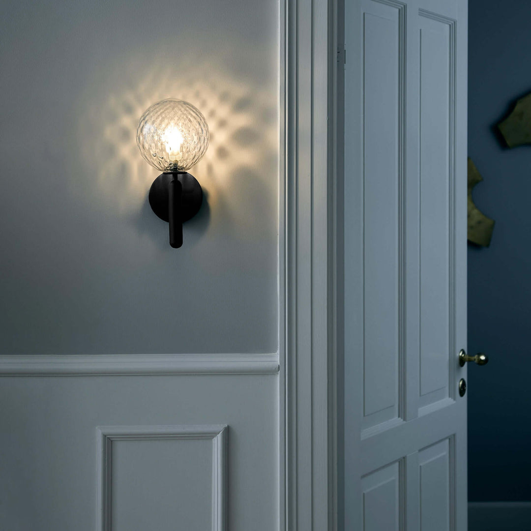 Modern Glass Wall Sconce - Elegant Lighting Fixture