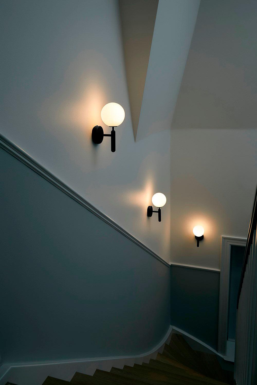 Modern Glass Wall Sconce - Elegant Lighting Fixture