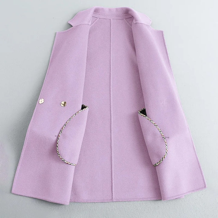 Women's Fitted Double-Breasted Jacket
