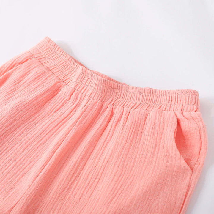 Women's Relaxed Cotton Blend Two-Piece Lounge Set