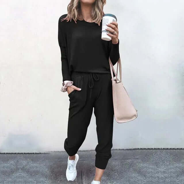 Women's Loose Tracksuit Set for Casual Comfort