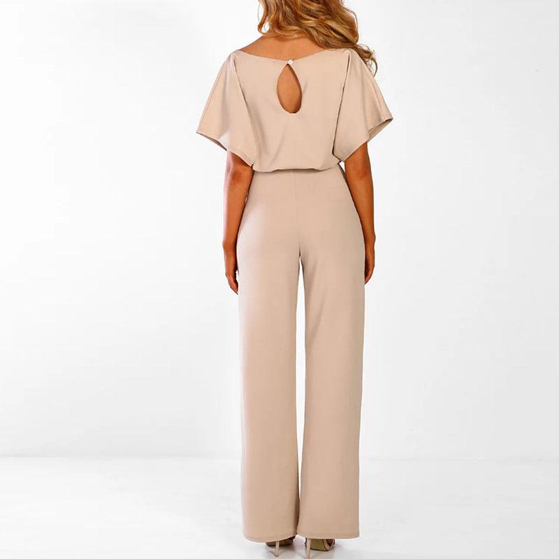 Women's Belted Jumpsuit