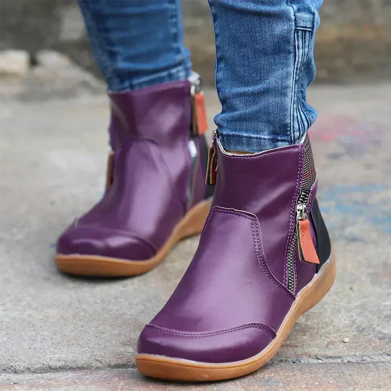All-weather women's boots: waterproof, orthopedic, for comfort & arch support.