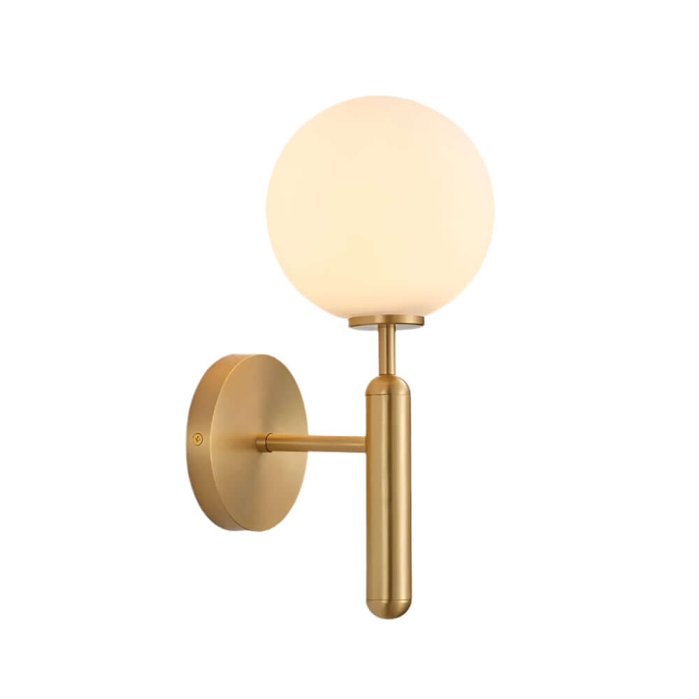 Modern Glass Wall Sconce - Elegant Lighting Fixture