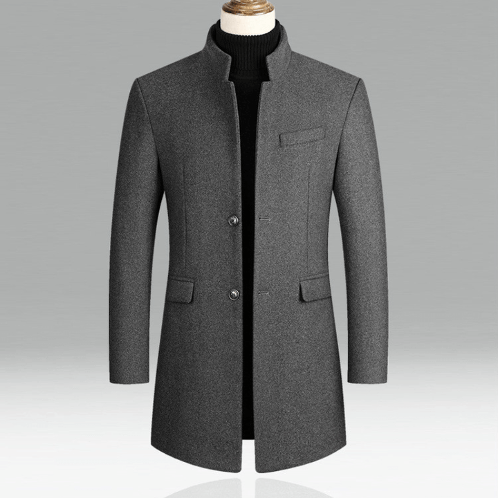 Men's Tailored Standing Collar Blazer