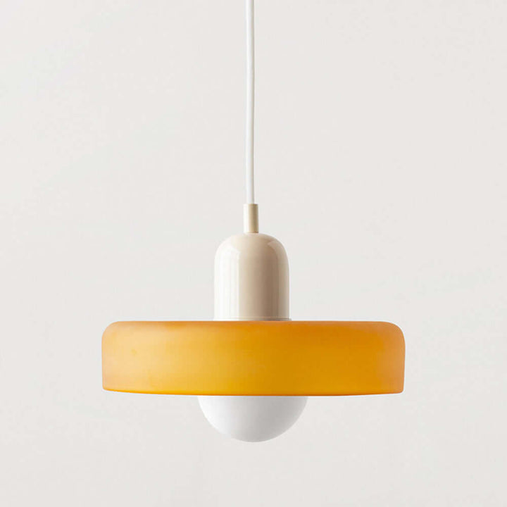 2 Heads Modern Glass Pendant Light
