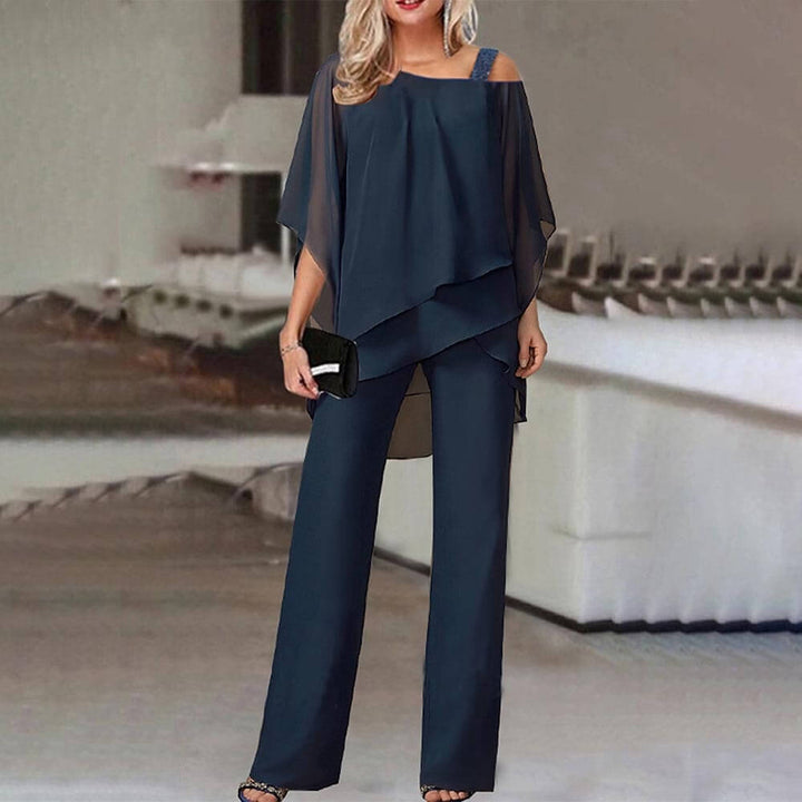 Women's Cold Shoulder Jumpsuit