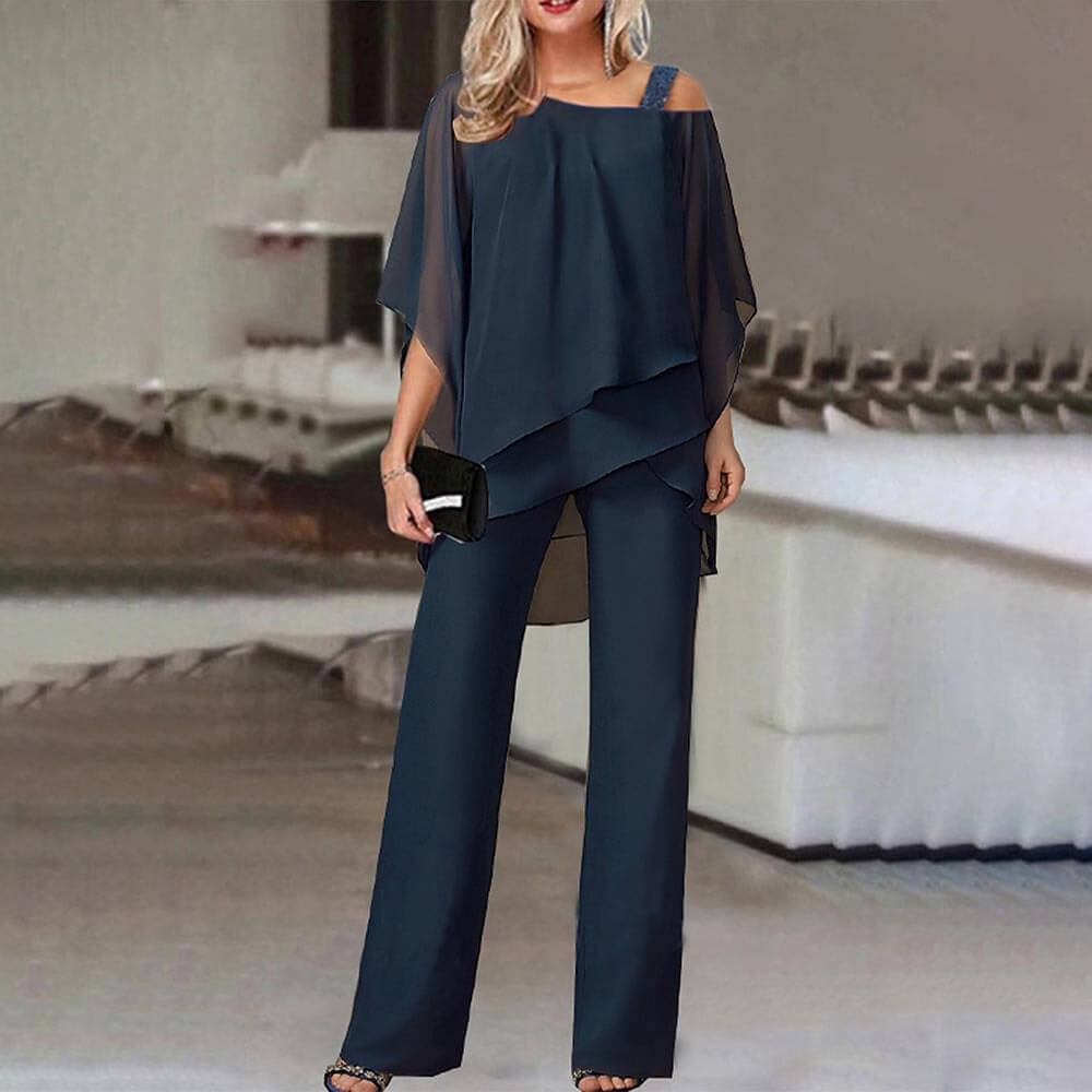 Women's Cold Shoulder Jumpsuit